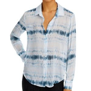 Bella Dahl Tie Dye Button Down Flowy Shirt